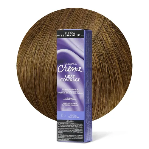 Miniatura 22 de L'Oréal Technique Excellence Crème Permanent Hair Color Long-Lasting Hair Dye Rich Formula with No-Drip Application Superb Gray Coverage For