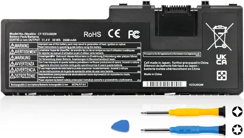 Miniatura 9 de ANTIEE CF-VZSU1AW - Batería de repuesto para Panasonic Toughbook CF-33, Toughbook CF-33AEHFATG, Toughbook CF-33AEQGATG, Toughbook CF-33mk1 Series