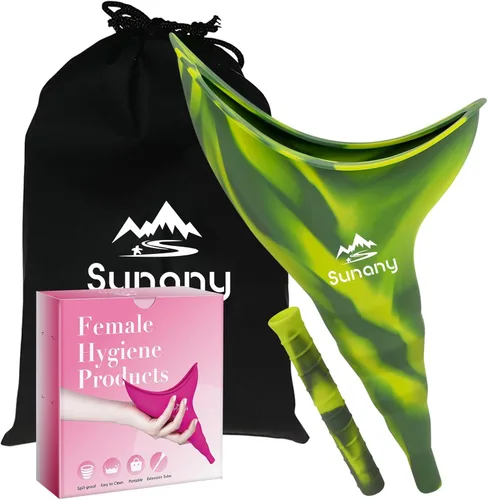 Miniatura 10 de Female Urination Device, Reusable Female Urinal Silicone Women Pee Funnel Allows Women to Pee Standing Up, The Perfect Companion for