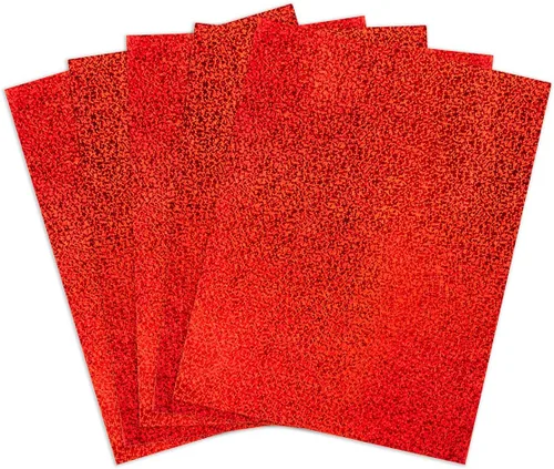 Miniatura 11 de Papel autoadhesivo holográfico 5 colores surtidos