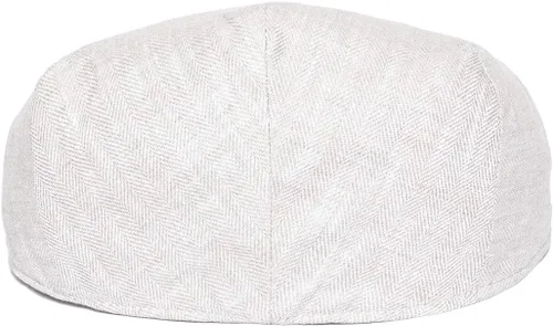 Miniatura 4 de BOTVELA Sombrero de verano transpirable para hombre de lino con hiedra plana