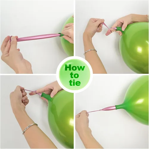 Miniatura 6 de Globos cromados verdes, 50 unidades de 10 pulgadas, globos metálicos de doble capa de color verde claro brillantes y gruesos, globos de látex