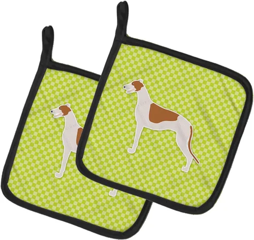 Miniatura 188 de Caroline's Treasures BB3567PTHD - Juego de soportes para ollas de cocina resistentes al calor, almohadillas calientes para cocinar, hornear, Copo