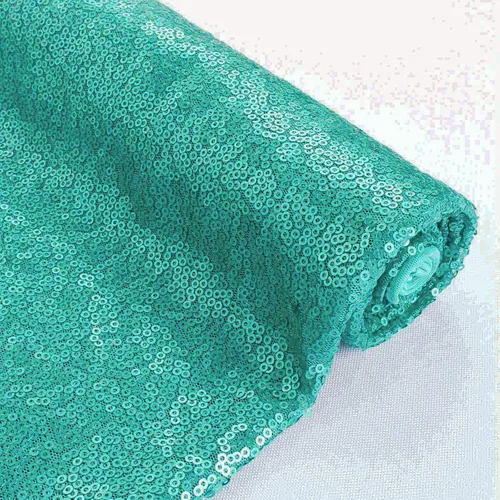 Miniatura 34 de Partisout Tela de lentejuelas por el patio - Tela de 3mm brillante para manualidades DIY, disfraces y decoración de fiesta Material de brillo, 3