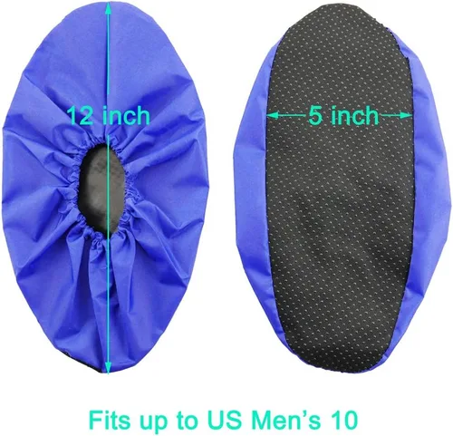 Miniatura 4 de Fundas reutilizables para botas y zapatos, resistentes al agua, antideslizantes y lavables para contratistas de bienes raíces para mantener limpios