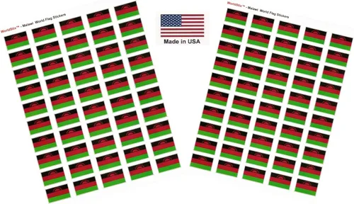 Miniatura 98 de 100 calcomanías de la bandera de Alaska; 1.5" x 1" hechas en Estados Unidos, calcomanías autoadhesivas de la bandera del estado para álbumes