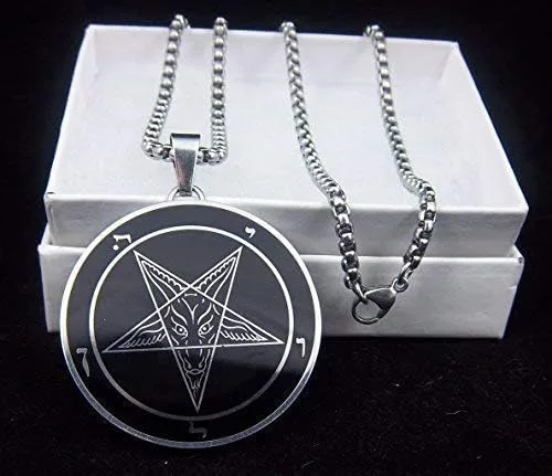 Miniatura 5 de Sigil de Baphomet Maurice Bessy de la iglesia de Satanás