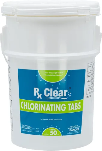 Miniatura 9 de Rx Clear - Tabletas de cloro de 3 pulgadas 5 libras Tabletas estabilizadas individuales para desinfectar piscinas De larga duración