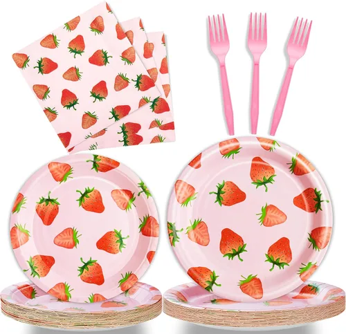 Miniatura 12 de Juego de 96 platos de mariposa para fiesta de cumpleaños, servilletas, tenedores, suministros de vajilla, juego de vajilla desechable, decoración
