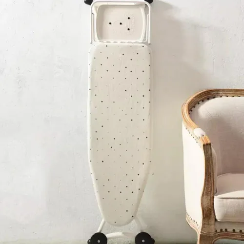 Miniatura 7 de KADEUX Funda de repuesto de algodón para tabla de planchar, resistente a las quemaduras, cubierta de tabla de planchar de 15 x 48 pulgadas