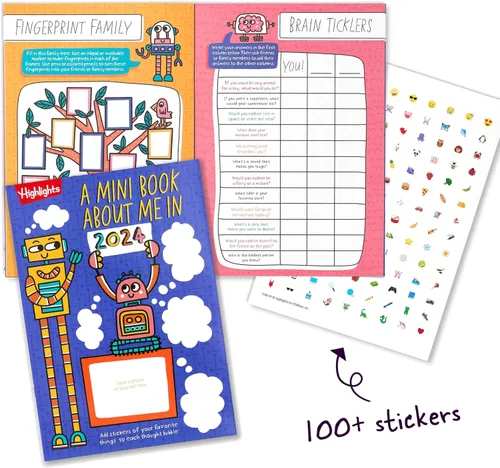 Miniatura 7 de Highlights for Children Mi Primer Puzzle Divertido 2024 - Libros de rompecabezas para niños de 3 a 6 años, conjunto de 4 libros de emparejamiento