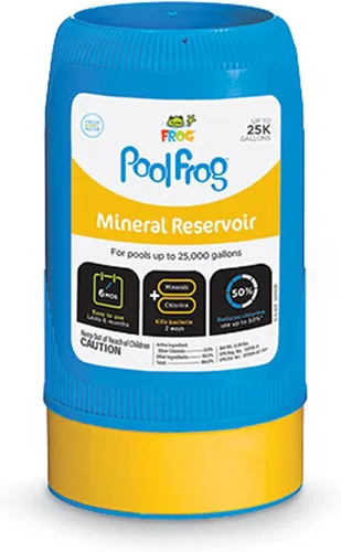Miniatura 11 de Reservorio Mineral de Reemplazo FROG para uso con el Ciclo 6100 de Pool FROG - Cartucho Mineral Precargado para Sanitización Rápida y Fácil