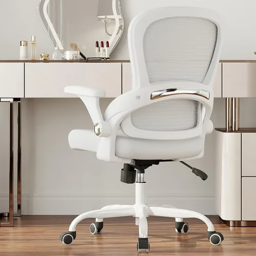 TRALT Silla de oficina ergonómica con soporte trasero, sillas de escritorio de oficina en casa, silla de escritorio cómoda, silla de computadora,