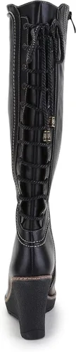 Miniatura 5 de ANN CREEK 'Camuy' botas de cuña con encaje en la espalda para mujer