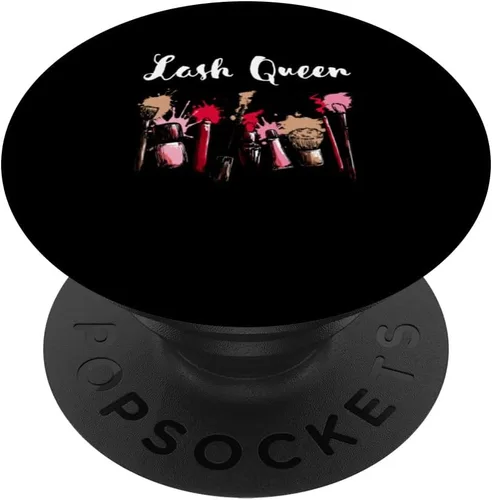 Miniatura 6 de Lash Queen Confidence Beautiful Self Esteem Cute Women PopSockets MagSafe PopGrip for iPhone