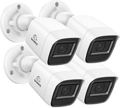Miniatura 9 de SANNCE Cámara de seguridad de 2MP 1080P TVI Cámara de bala de alta claridad de hasta 100 pies con LED IR IP67 impermeable para interiores