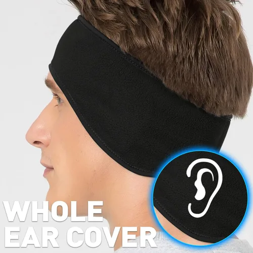 Miniatura 3 de JOEYOUNG Calentadores de orejas de forro polar para hombres, mujeres y niños, diadema de invierno, orejeras para clima frío, correr, ciclismo, esquí
