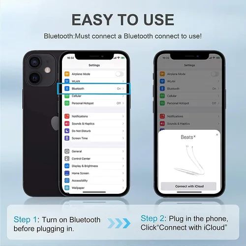 Miniatura 2 de Paquete de 2 auriculares para iPhone, auriculares con cable con control remoto integrado para controlar la música, llamadas telefónicas y volumen