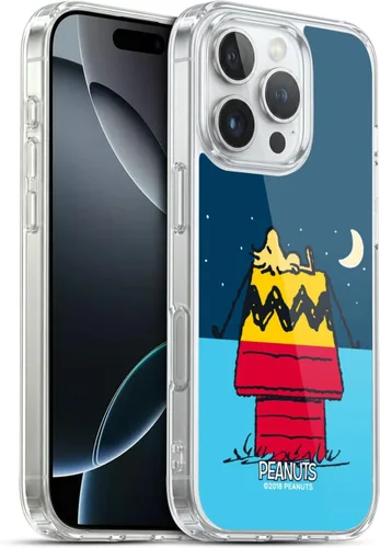 Miniatura 63 de Head Case Designs Funda de gel con licencia oficial de Peanuts Snoopy & Woodstock Halfs and Laughs [protección de grado militar] compatible
