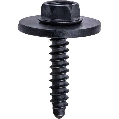 Miniatura 9 de Rexka Juego de 10 juegos de guardabarros cubierta de parachoques Splash Shield Wheelhouse Liner Bolt Tornillo U Tuercas Kit para GM 11570498
