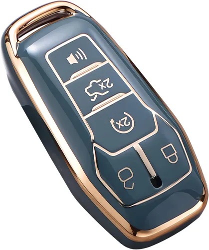 Miniatura 8 de Funda para llavero Ford, funda de protección completa de TPU suave premium para Ford Fusion Mustang F150 Edge Explorer Lincoln MKZ MKC MKX Smart