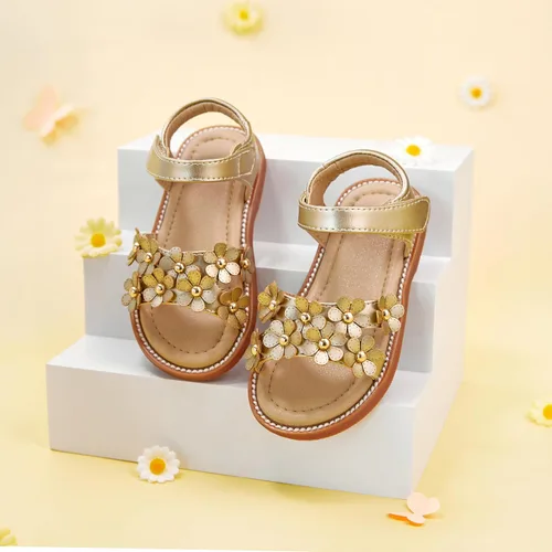 Miniatura 3 de GINFIVE Sandalias para niñas pequeñas, sandalias para niñas y niños pequeños