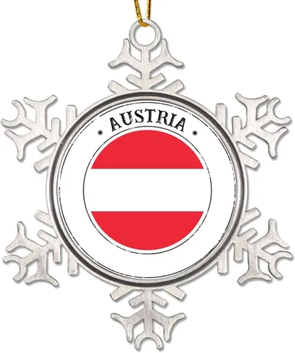 Miniatura 8 de Bandera de Albania, adorno de Navidad para niños, bandera nacional, silueta de Albania, decoración de árbol de Navidad, adornos de Navidad de metal
