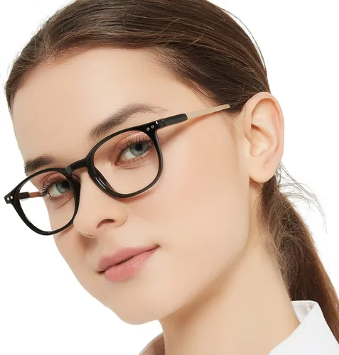 MARE AZZURO Gafas de lectura redondas para mujer, lectores de moda 0 1.0 1.25 1.5 1.75 2.0 2.25 2.5 2.75 3.0 3.5 4.0 5.0 6.0 (negro, 125)