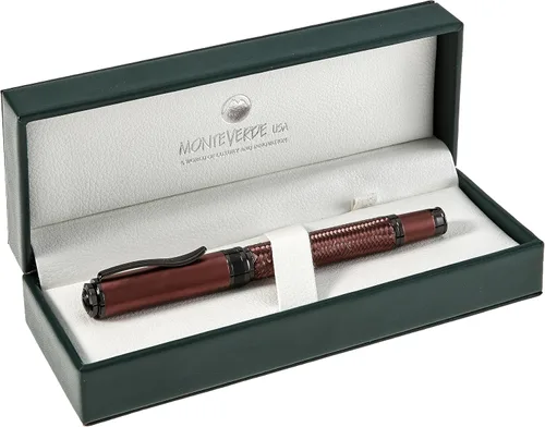 Miniatura 4 de Monteverde USA Innova Formula M - Bolígrafo de punta redonda de bronce Instrumento de escritura premium con repuesto Schmidt 888