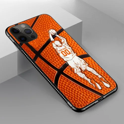 Miniatura 5 de DAIZAG Funda compatible con iPhone 13, funda deportiva personalizada para hombres y niños, regalo de béisbol con número de nombre personalizado