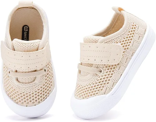 Miniatura 114 de BMCiTYBM Zapatos de bebé para niños pequeños, zapatillas de malla transpirable antideslizantes