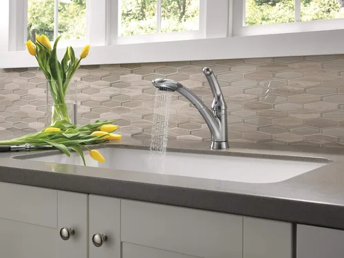Miniatura 6 de Palo Diamond grifería de cocina con cartucho de cerámica con tecnología de sellado, 470-AR-DST