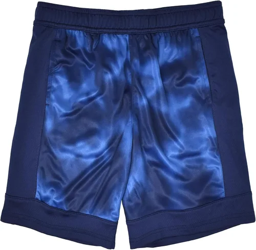 Miniatura 11 de Andrew Scott Pantalones cortos deportivos de baloncesto para niños con rendimiento activo y estilo de malla, varios paquetes