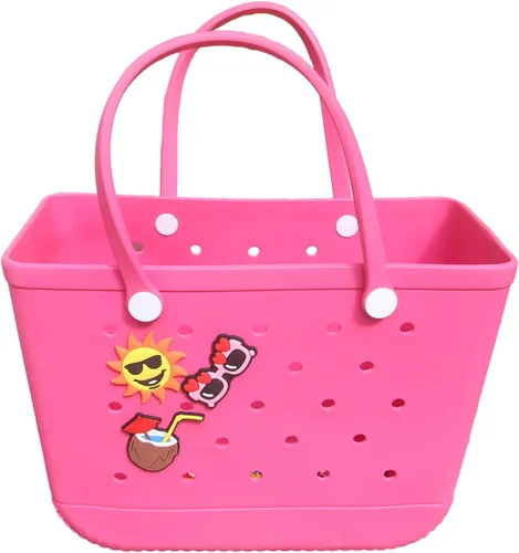 Miniatura 5 de Beach Bag Accessories PVC Rubber Totes Inserts Charms for Bogg Bag