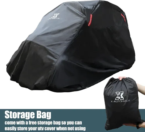 Miniatura 8 de X AUTOHAUX Cubierta UTV impermeable para lluvia, tela Oxford, accesorios para Polaris RZR XP 1000 900 S Trail Turbo para Ranger 570 700 800 900 1000