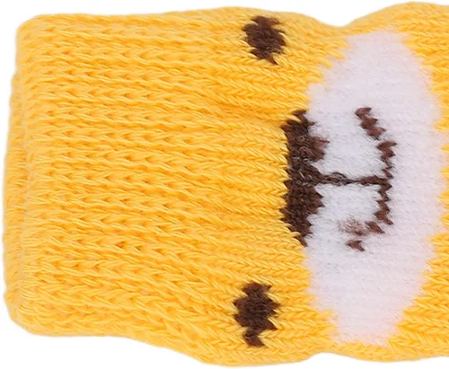 Miniatura 7 de Haofy 4PCS Dog Elbow Protector Sleeve Dog Recovery Sleeve Cartoon Bear Pattern Joint Protection Knee Socks Anti Slip Dirt Prevent Injury Protect The