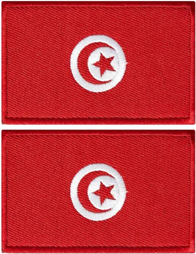 Miniatura 33 de stidsds Paquete de 2 parches de bandera de Sudáfrica, parches bordados, banderas sudafricanas, parche táctico militar para ropa, sombrero, mochilas