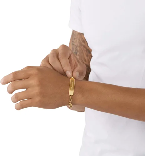 Miniatura 3 de Diesel Pulsera de acero inoxidable para todo género, Acero inoxidable, Sin gemas.