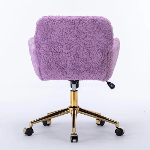 Miniatura 4 de Chair Office Simple Modern Gaming Chair Comfy Silla para escritorio Work Chair Ergonomic Office Chair for Adult, Student,Bedroom,Home Violet