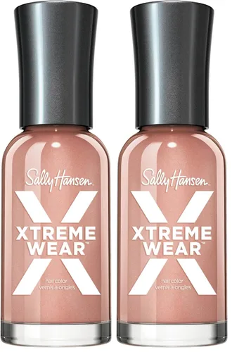Sally Hansen Xtreme Wear Esmalte de uñas, sin rayas, acabado brillante, color de uñas de larga duración, color camello, 0.12 onzas líquidas (paquete