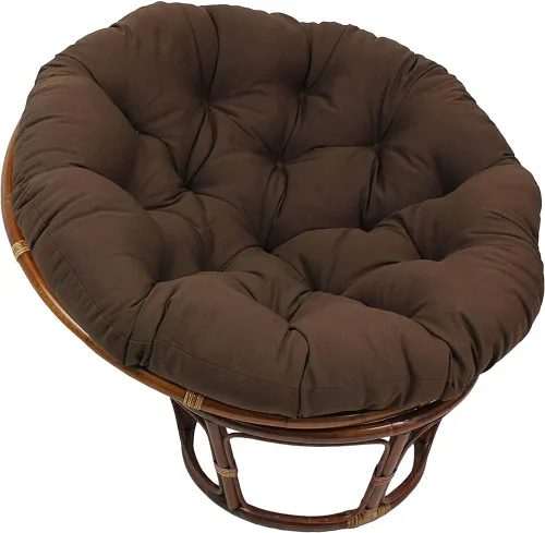 Miniatura 5 de Cojín para silla de columpio, resistente al agua, grueso, cómodo, para colgar cesta, asiento reclinable, para colgar