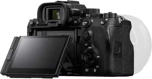 Miniatura 7 de Sony ILCE-7M5/B a7 V - Cuerpo de cámara sin espejo de marco completo con luz flash MK320, monopie de 72 pulgadas, correa de agarre de muñeca