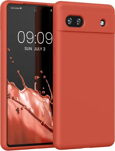 Miniatura 330 de kwmobile Funda Compatible con Google Pixel 6 Pro - Funda de Teléfono de Silicona TPU con Acabado Suave - Azul Caribe