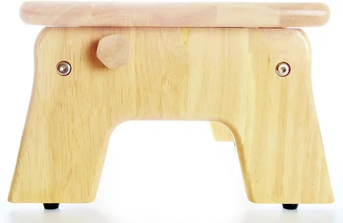 Miniatura 3 de My Brest Friend Taburete de lactancia ajustable para mayor comodidad, madera