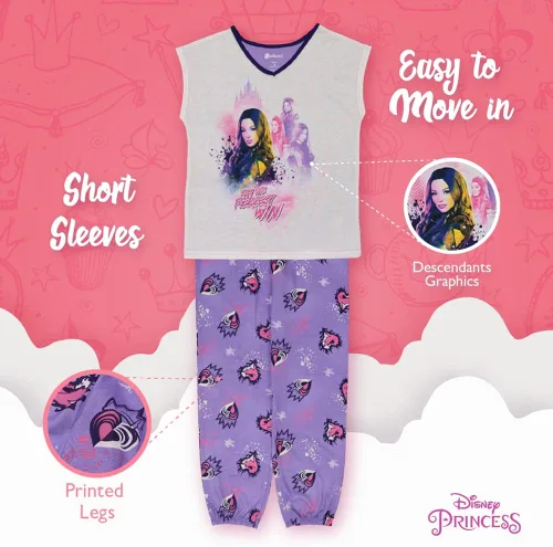 Miniatura 4 de Disney Conjunto de pijama de 3 piezas de Minnie Mouse para niñas Frozen Princesas Minnie Mouse
