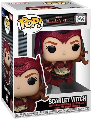 Funko Pop! Marvel: WandaVision - Figura coleccionable de vinilo de la Bruja Escarlata