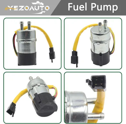 Miniatura 2 de Bomba de combustible de 4 cables 12 V para Suzuki Marauder VZ800 Kawasaki Vulcan 1500 Voyager XII 1500 L ZG1200B VN1500 49040-1063 15100-21E01