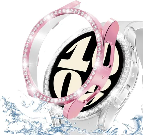 Miniatura 103 de DEALELE Paquete de 1 + 3 fundas y protector de pantalla compatible con Samsung Galaxy Watch FE / 5/4 de 1.575 pulgadas, funda protectora