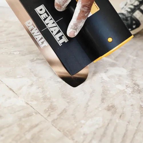 Miniatura 4 de DEWALT Cuchilla para desnatar paneles de yeso, 16 Pulgadas Grado Profesional Construcción de aluminio extruido y acero inoxidable europeo