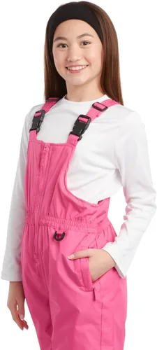 Miniatura 3 de Wippette Overol con peto de nieve para niñas, con aislamiento impermeable, para snowboard, esquí, nieve, para niñas (5-18)